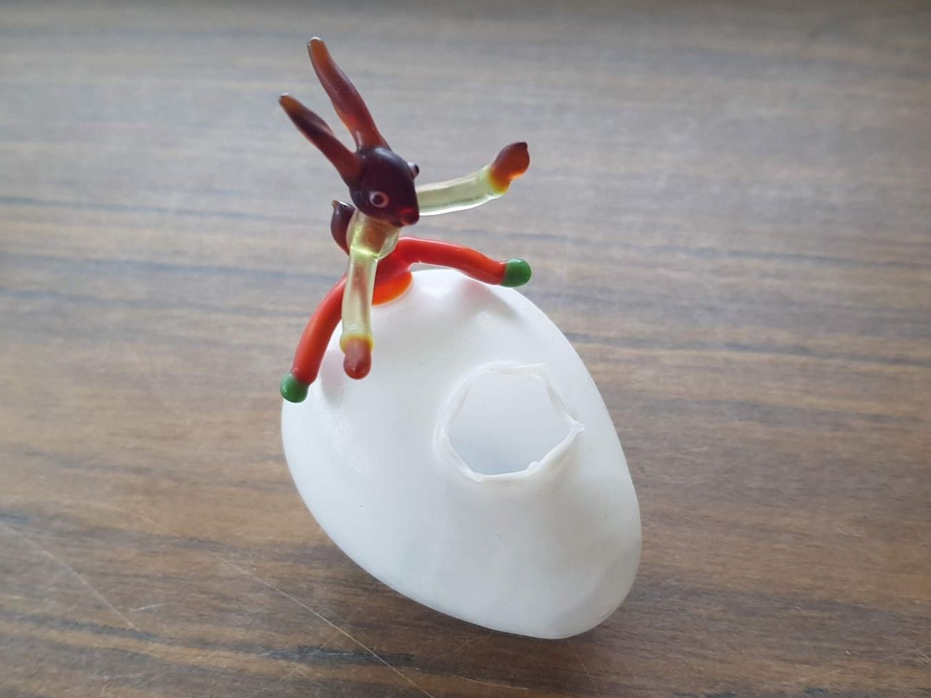 Statuette: Osterhase Glasfigur antik – Usato da Mörschwil venduto da antiksalon 7