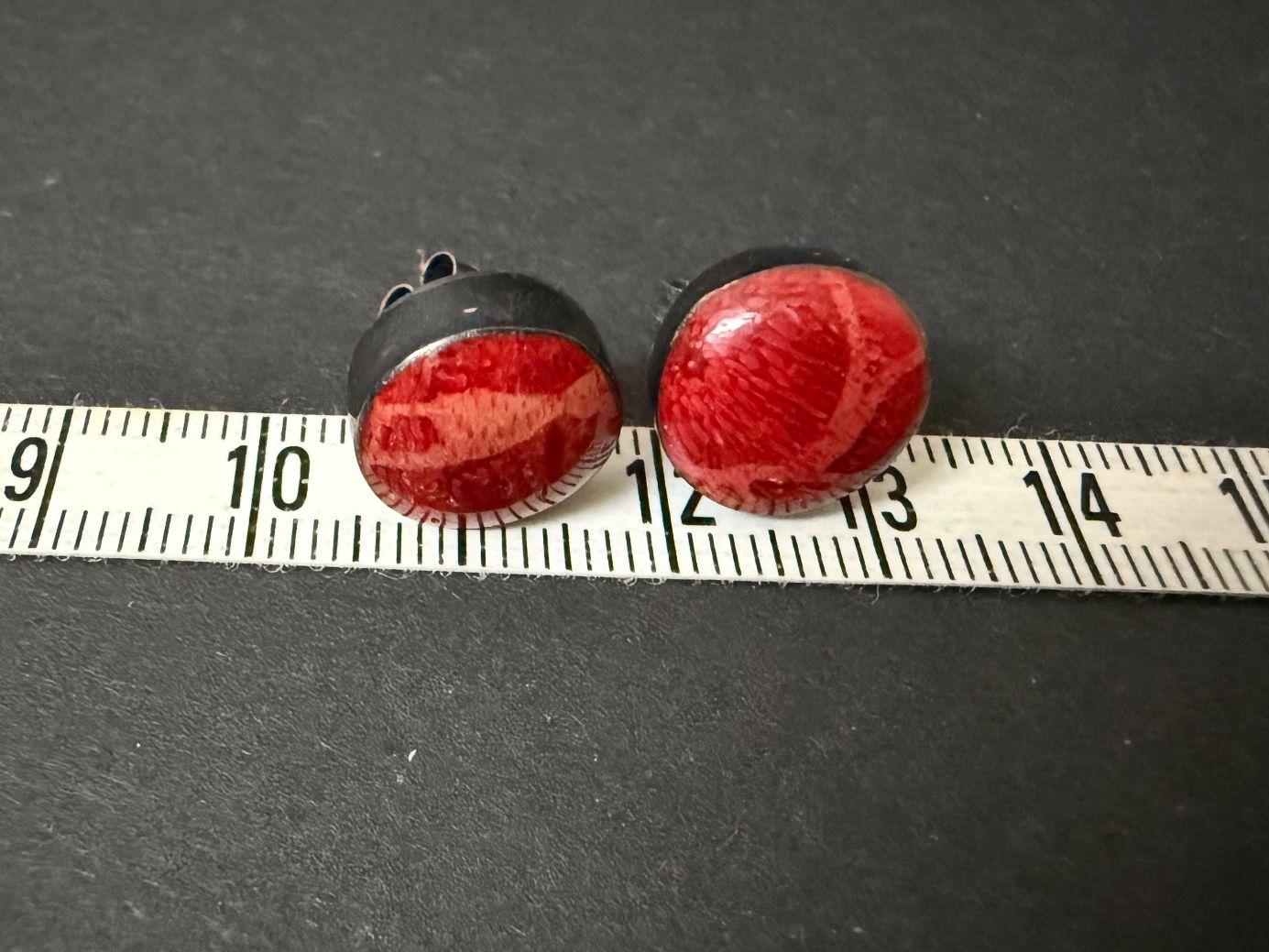 Orecchini pendenti & Orecchini a lobo: Silber Ohrstecker mit Schaumkorallen 925 – Usato da Spiegel b. Bern venduto da Rogger72 4