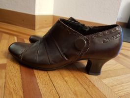 Bottines courtes femmes  marron 38