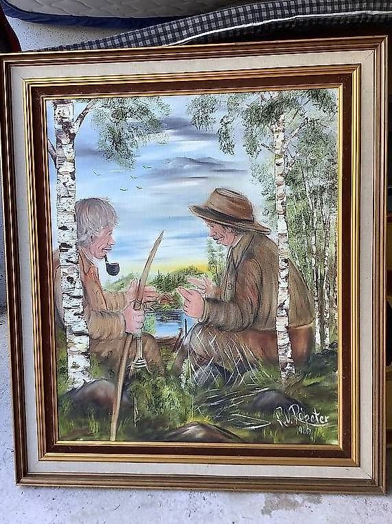 Colori: tableau Ropeter 1980 peinture – Usato da Icogne venduto da cen_h97r 1