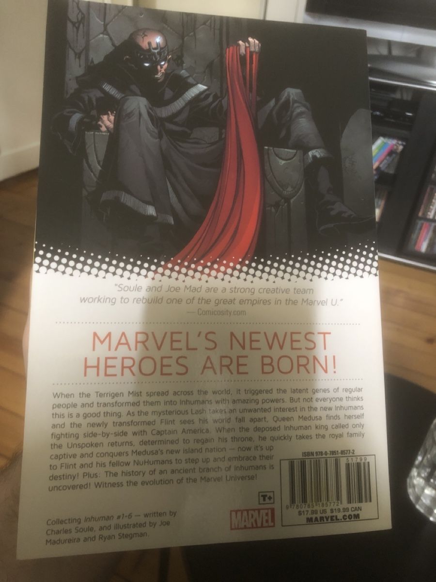 BD: Inhuman « Genesis «  Trade Paperback – Neuf (Voir description) à Lausanne par fransadpop 1