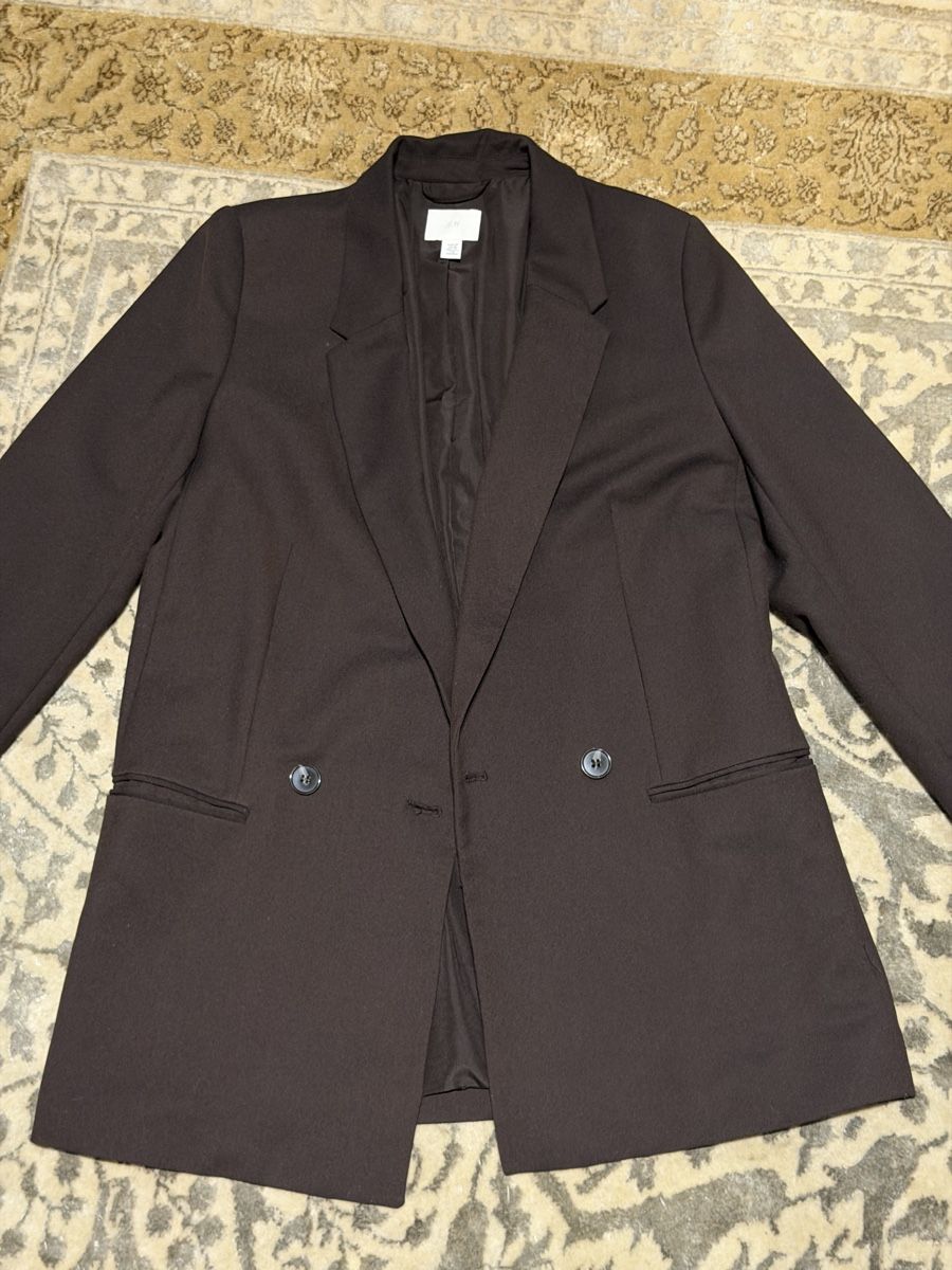 H&M Giacche: Blazer marron – Nuovo (secondo la descrizione) da Genève venduto da Cam_0210 3