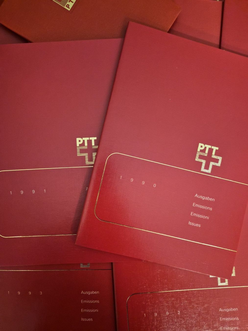 Tous les timbres: PTT-Jahrbücher 1980 - 1993 – Neuf (Voir description) à Frauenfeld par Interessent1 1