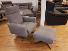 Rolf Benz RB50 Sessel mit Hocker