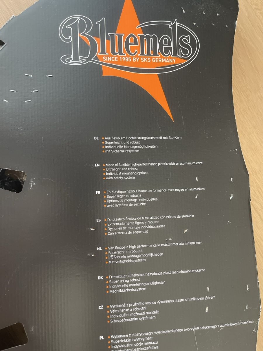 Sks Pezzi di ricambio: SKS BLUEMELS BASIC 26" 60 BLACK - Nur Heckschutzblech – Nuovo e nell'imballaggio originale da Züberwangen venduto da RoBsELl 6