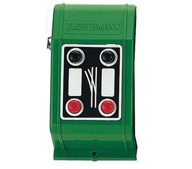 Fleischmann Modellini di ferrovie: Fleischmann HO 6066: Doppelkreuzungsweiche elektr., 2,7 mm – Usato da Brüttisellen venduto da Rentner44zh 2
