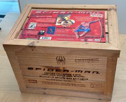 Spider-Man DVD zone 2 ultra collector dans sa caisse en bois