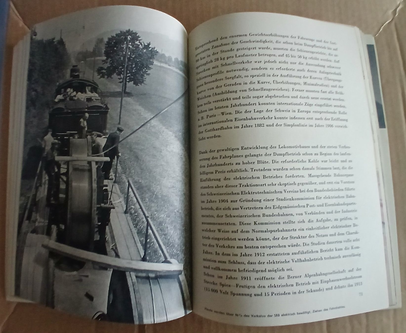 Libri: Antikes Buch "100 Jahr Schweizer Eisenbahn" - Ausgabe 1947 – Usato da Luzern venduto da baku1961 4