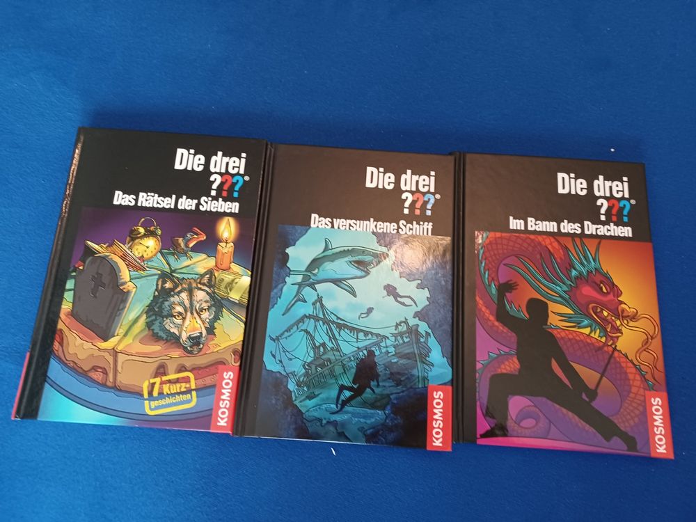 3 Bücher über die drei ??? (Gebraucht) in Kaufdorf für CHF 9 – mit ...
