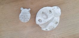 ☘ Marienkäfer, Glückskäfer Beton Glücksbringer ☘