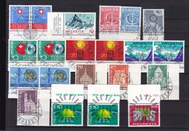 CH Briefmarken Lot "ET-Vollstempel" ab 1966