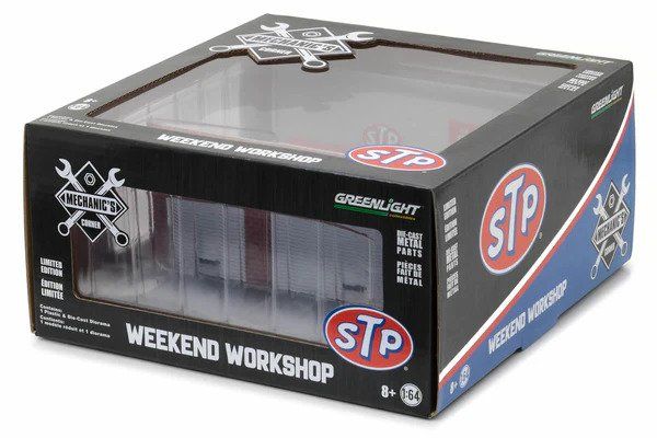 Greenlight Modellautos: Greenlight Modellauto Garage STP Weekend Workshop - 1:64 – Neu und originalverpackt aus Wetzikon ZH von tuningschmiede 3