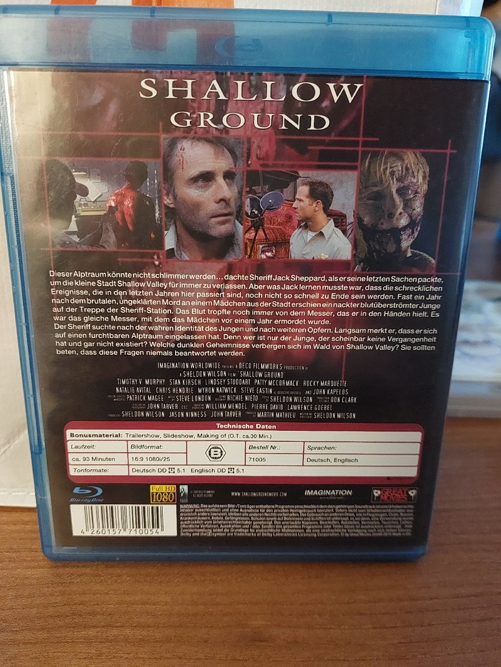 Shallow Ground - Blu-ray uncut, Top Zustand, Horror! (Gebraucht) in ...