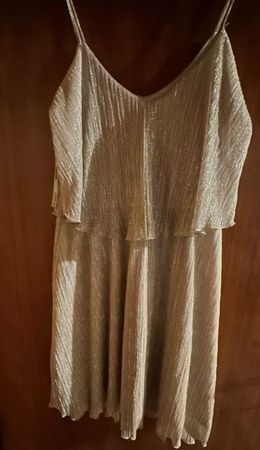 Kleid, Guess, Golden, Gr.M - L  neuwertig Versand Paket