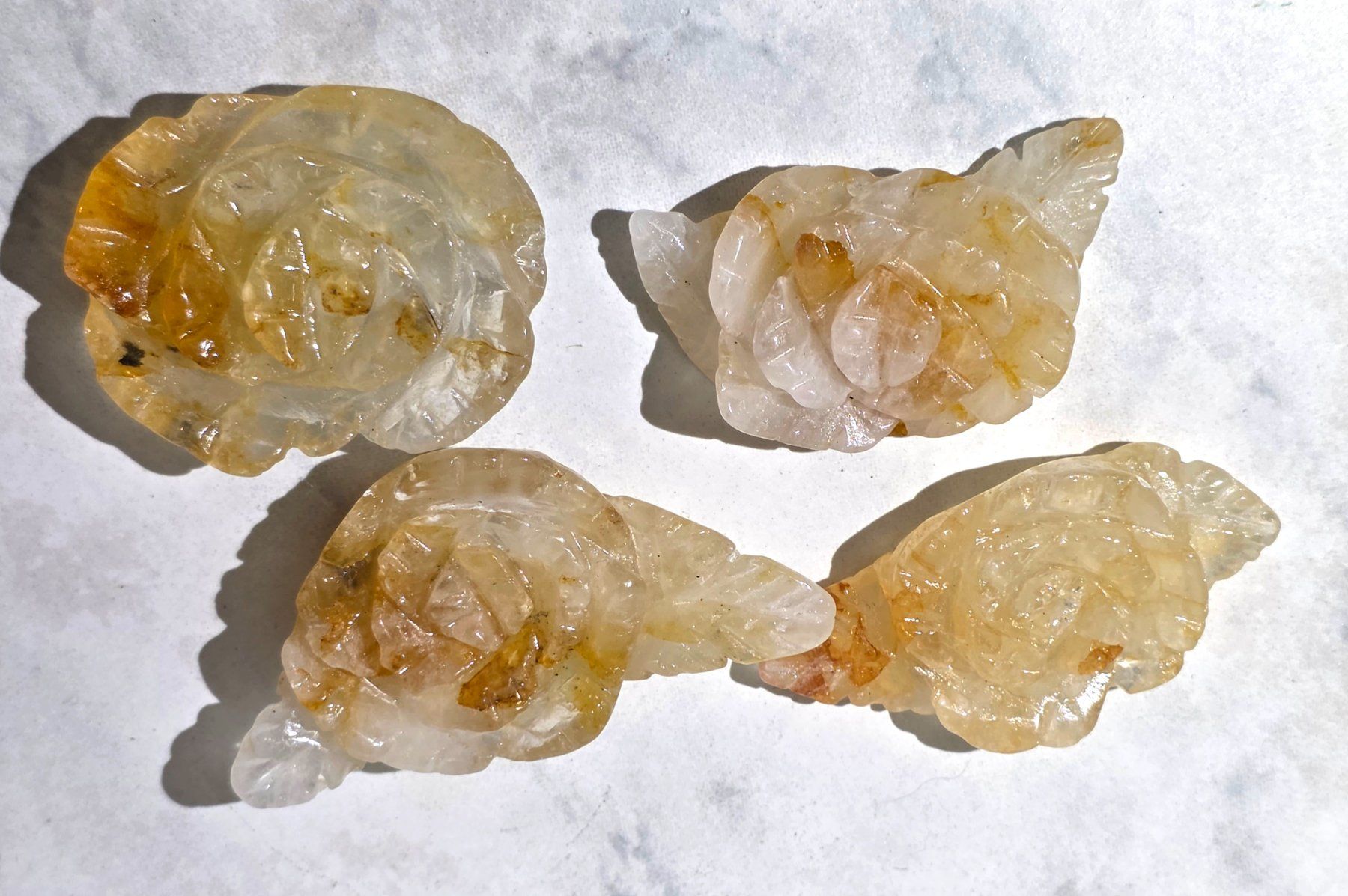 Minerali & Pietre curative: 4 Golden Healer Rosen 155g – Nuovo e nell'imballaggio originale da Matzingen venduto da Shay_Crystalz 1