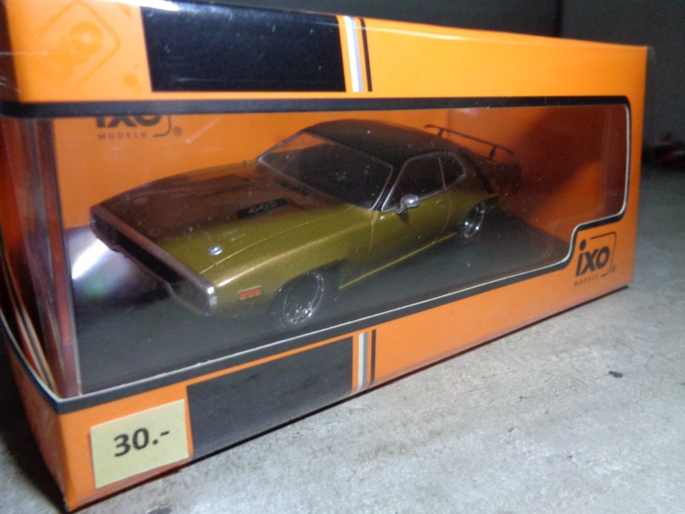 Ixo 1:43 Classic Car Plymouth GTX Runner 1971 2