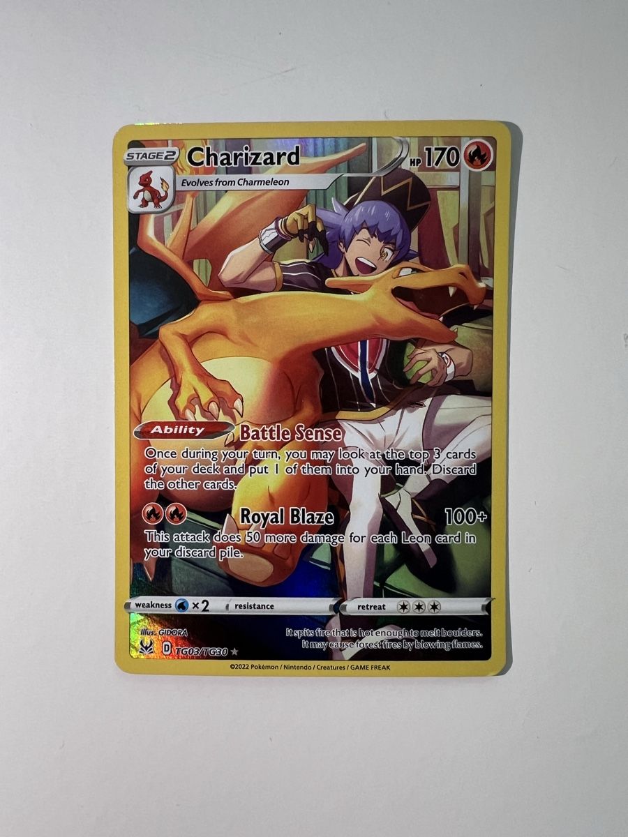Pokémon Sammelbilder & Trading cards: Charizard TG03/TG30 Card - Pokemon ab 1 – Neu (gemäss Beschreibung) aus Lugaggia von pokegirl