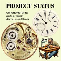 CHRONOMETER Swiss Handaufzug TA-Uhrwerk ungeprüft