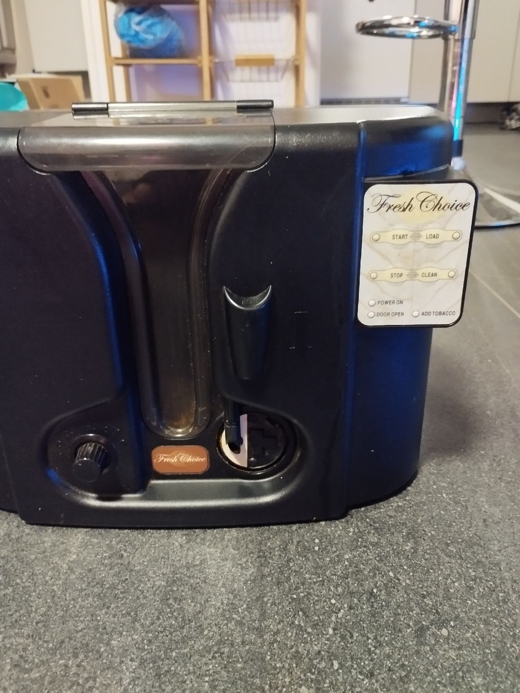 Alle Maschinen: Zigarettenstopfmaschine von Fresh Choice, Modell R1002. – Gebraucht aus Fischenthal von JURIGINAL