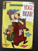 Yogi Bear Blechschild Hanna-Barbera Retro Vintage Zustand B