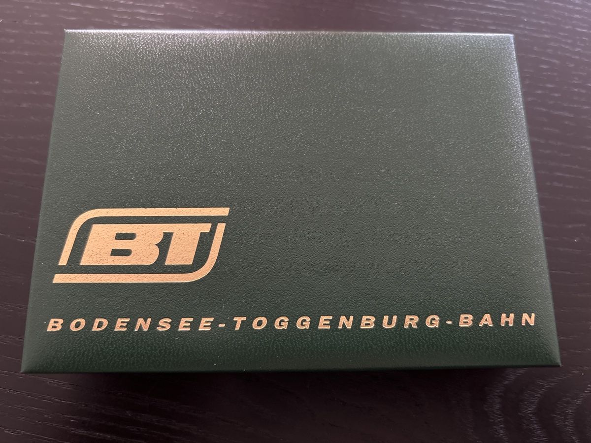 SBB/CFF/FFS Plaketten & Abzeichen: Seltenes BT SET SCHMID MULLER 5/250 – Neu und originalverpackt aus Uetendorf von hoisle 4