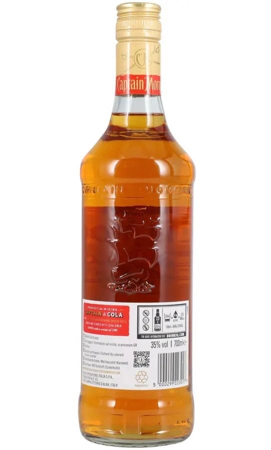 Bevande alcoliche: 1 Captain Morgan Spiced Gold 0,7l, 35% – Nuovo e nell'imballaggio originale da Basel venduto da Seifehuesli 1