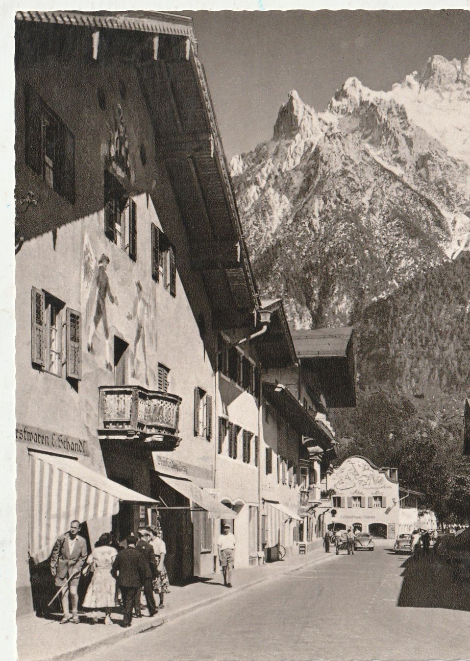 Cartoline postali: Mittenwald – Usato da Lumbrein venduto da made02