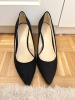 Pumps Graceland schwarz Wildlederoptik guter Zustand