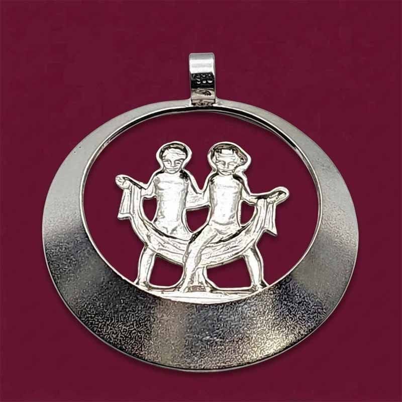 Pendentifs: Sternzeichen Silber "ZWILLINGE" – Neuf (Voir description) à Zug par urzeit 2