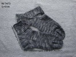 Socken handgestrickt  Gr.43-44 (Knöchelsocken)