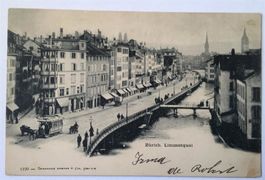 ZÜRICH Limmatquai - Rössli-Tram
