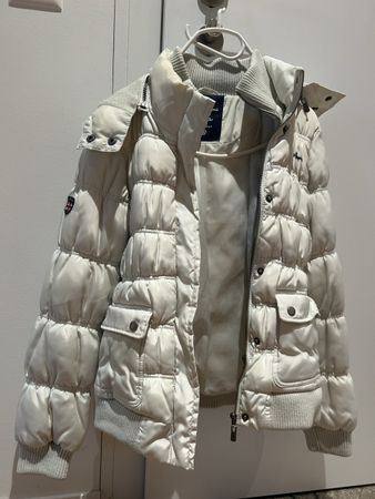 Pepe Jeans Winterjacke weiss Grösse M  🤍