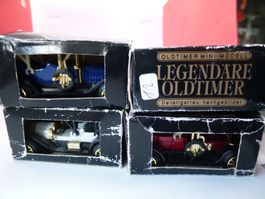 ab  5.--       4 Oldtimer - Minis - Serie "Das Beste"