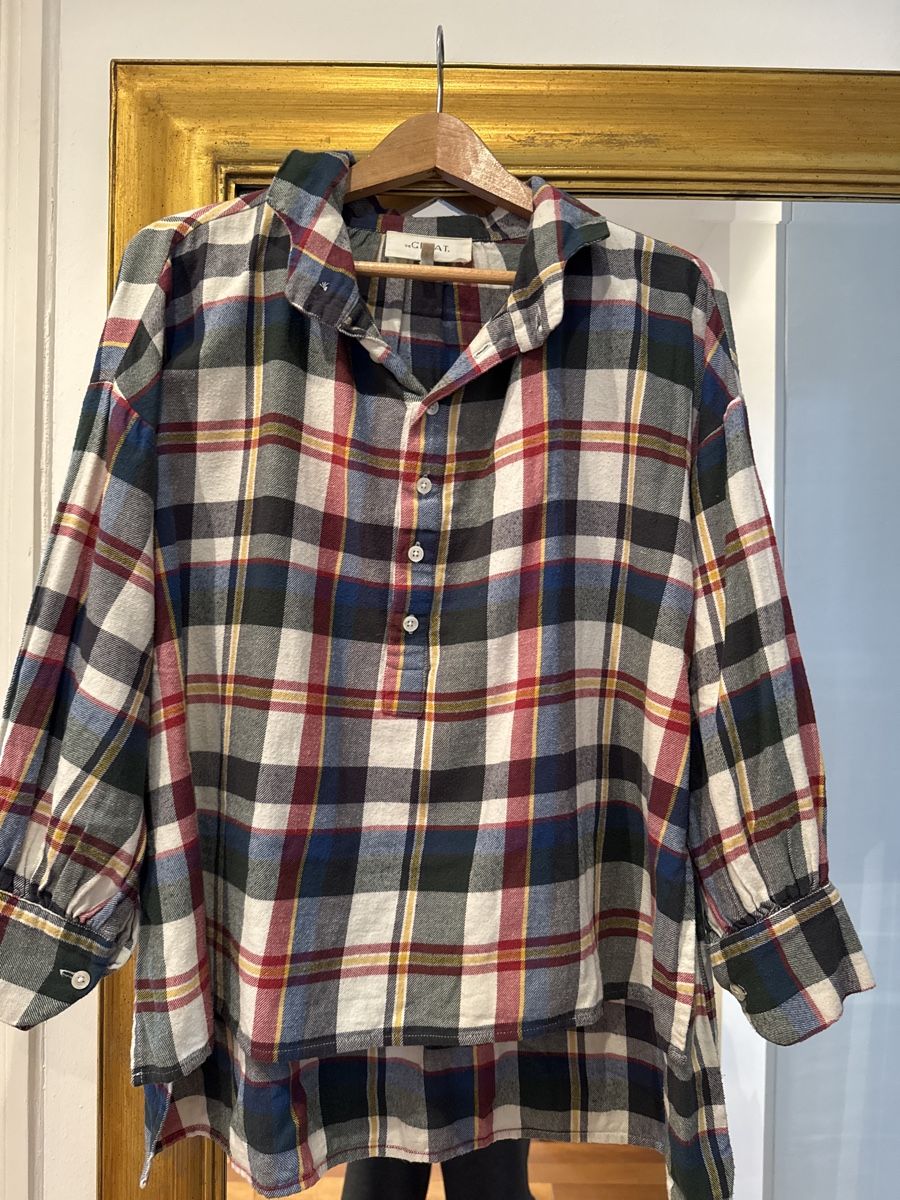 Camicette: The Great Flanell Bluse – Usato da Zürich venduto da einkaufswagen