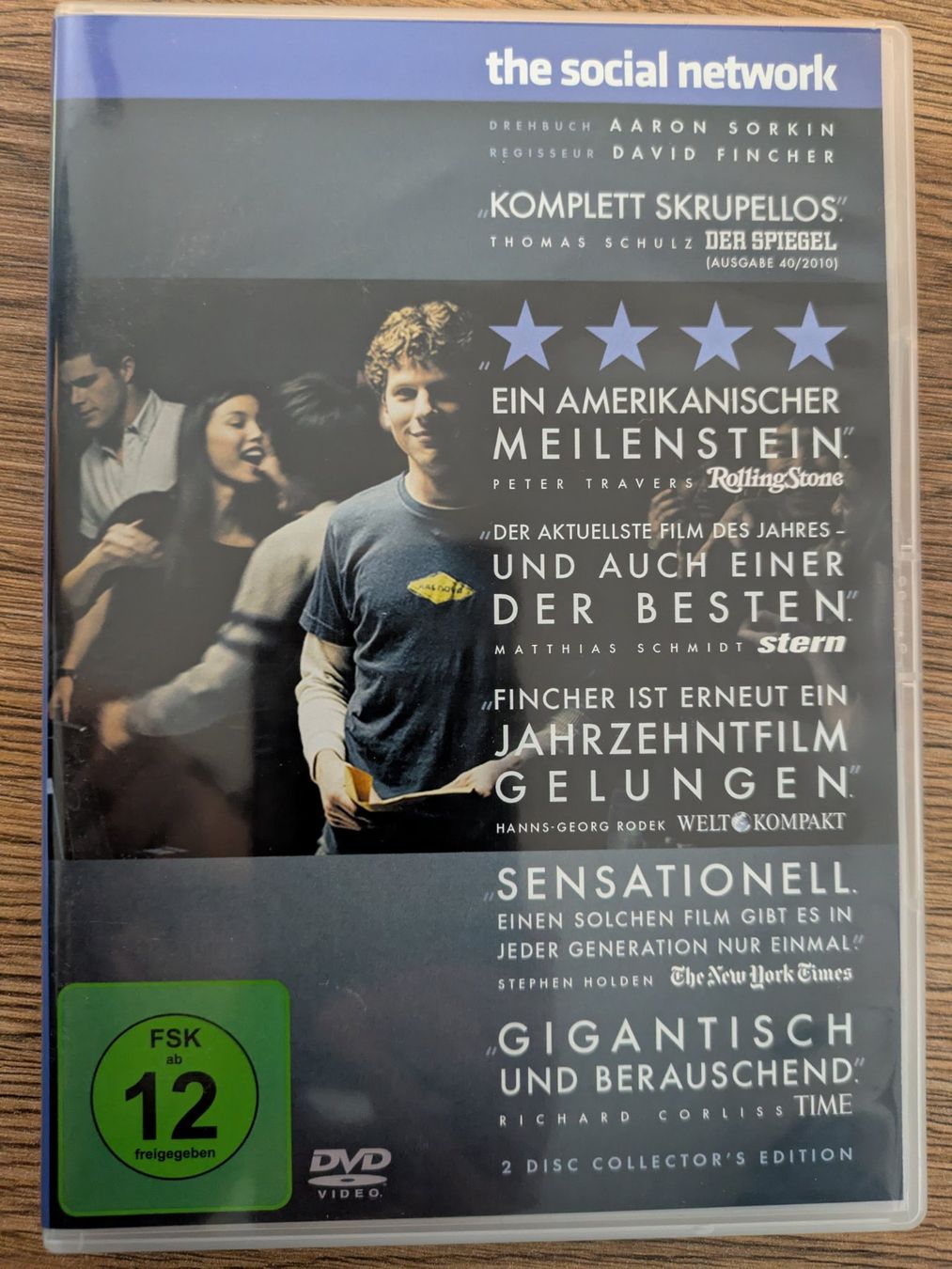 Tutti i DVDs: DVD The social network – Usato da Wangen an der Aare venduto da eggerclaudia