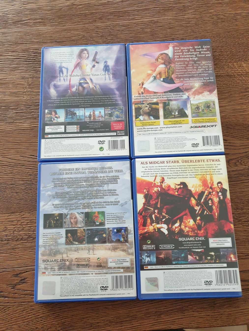 Giochi: 4 x Final Fantasy / PlayStation 2 PS2 – Usato da Rain venduto da Rou_z26r 1