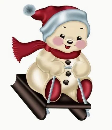 Schablonen: Schneemann auf Schlitten - Stanzschablone – Neu und originalverpackt aus Frenkendorf von jazzplatten 2