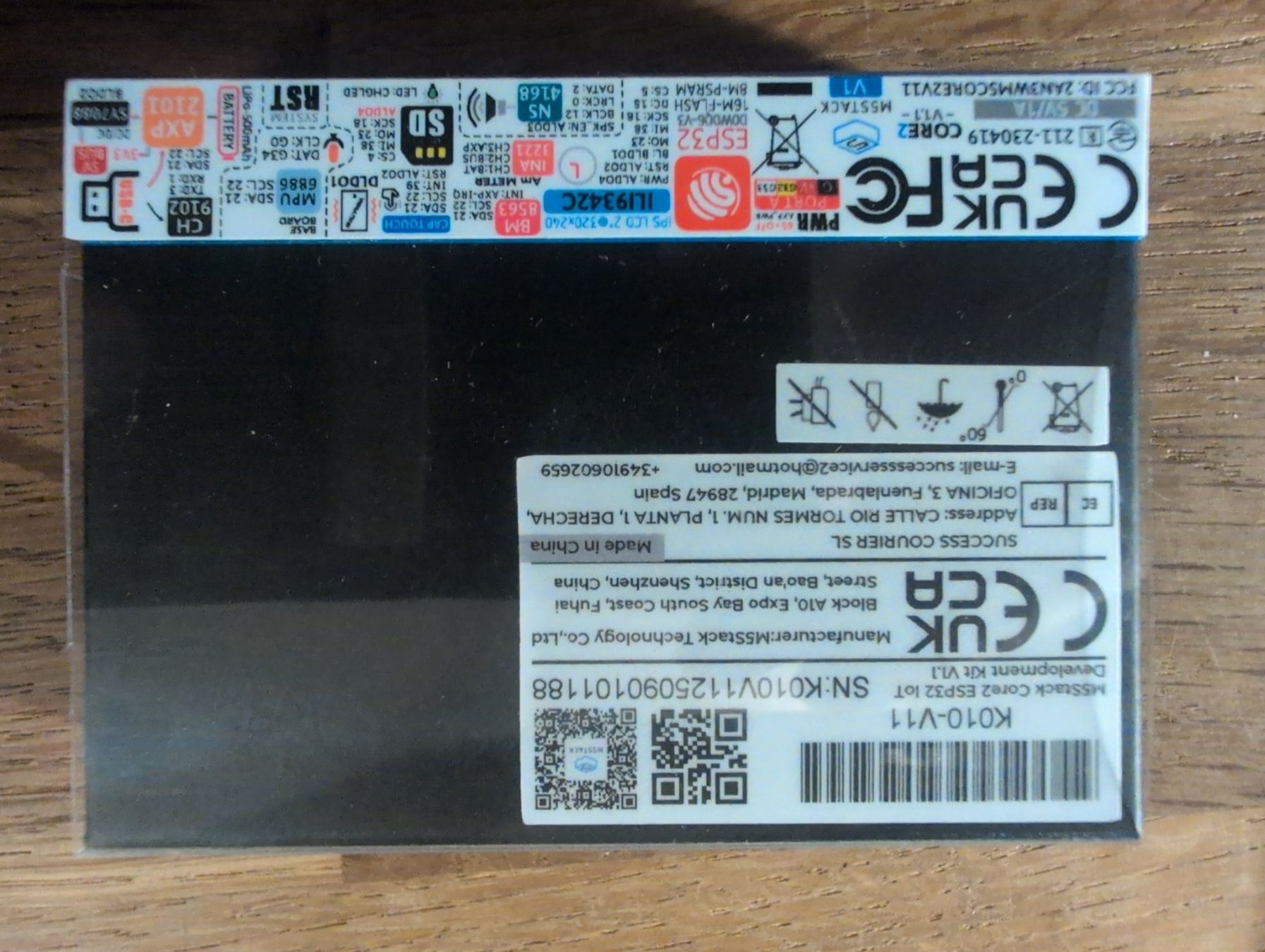 Gehäuse: MSStack Core2 ESP32 IoT Development Kit K010-V11 – Gebraucht aus Amlikon-Bissegg von Helibum 1