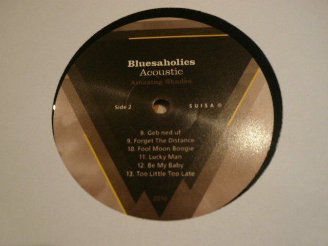 Schallplatten: BLUESAHOLICS Amazing Shades - LP & CD - CH 2016 – Neu und originalverpackt aus Zofingen von mooni89 4