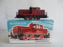 Märklin H0: Diesellok V 60 der DB, 3065, TELEX, WS, OVP
