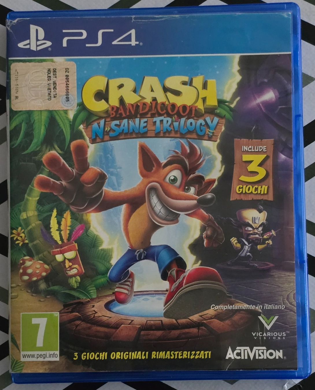 Giochi: Crash Bandicoot N. Sane Trilogy PS4 – Usato da Ruswil venduto da DNAB