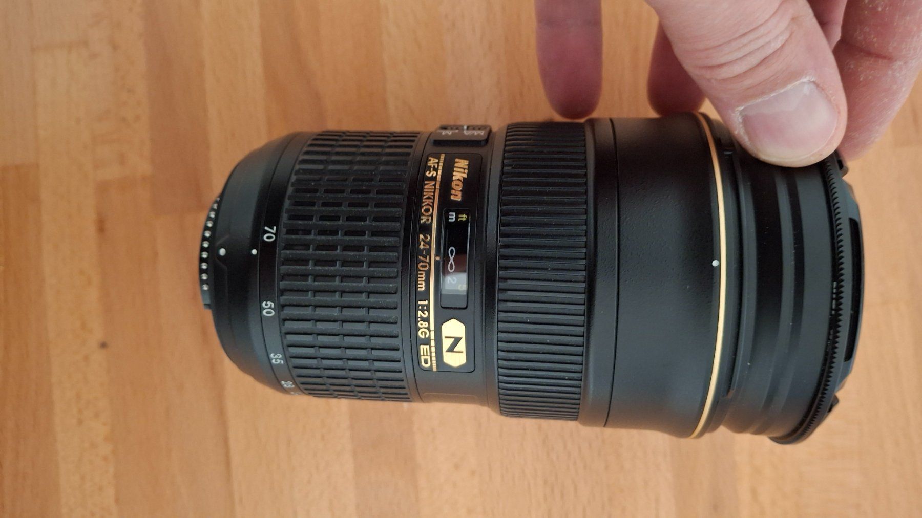 Nikon Obiettivi: Objectif Nikon Nikkor 24-70 2.8 ED – Usato da St-Imier venduto da GO11 2