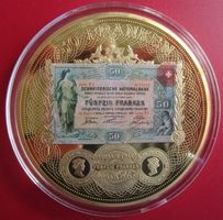 GIGANT: Die erste Banknotenserie  - 50er Banknote - 70 mm PP