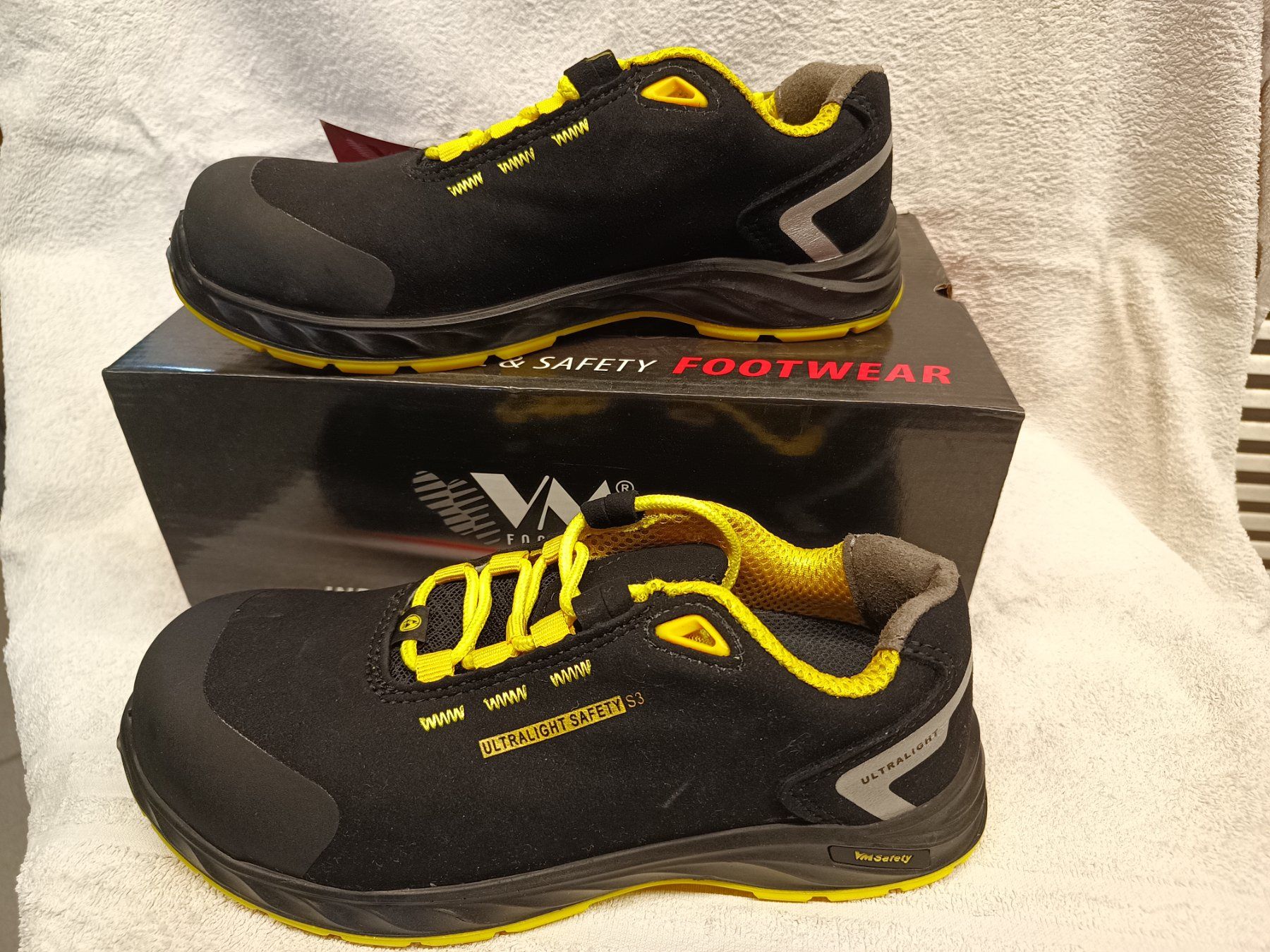Scarpe da uomo: Sicherheitsschuhe / Arbeitsschuhe S3 – Nuovo e nell'imballaggio originale da Oberegg venduto da A-Z.Handel.Loehrer
