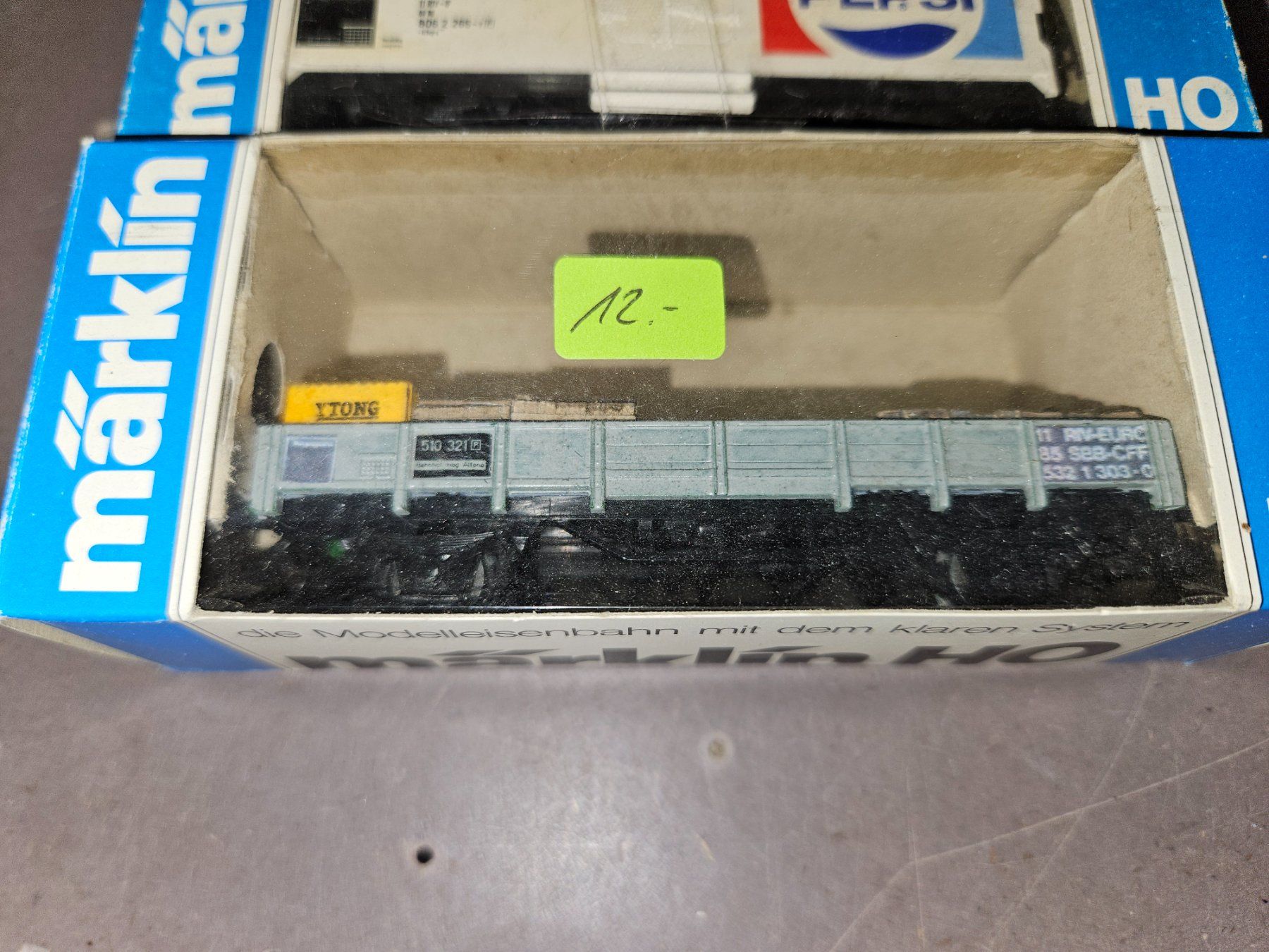 Märklin Modellini di ferrovie: Märklin Güterwagen  Konvolut mit OVP – Usato da Bern venduto da lukas90pilze 2