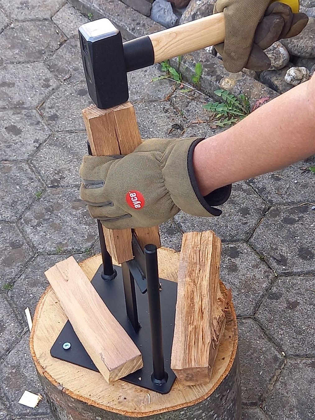 Alle Werkzeuge: Ofenholz Spalter für den Hausgebrauch – Neu und originalverpackt aus Mauren von rundumsfest 4