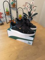 Puma Basket Heart Patent Damen Schwarz Grösse 38.5