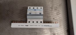 Hager ADM463 C LS 13A mit Phasenschiene KDN 3P+N