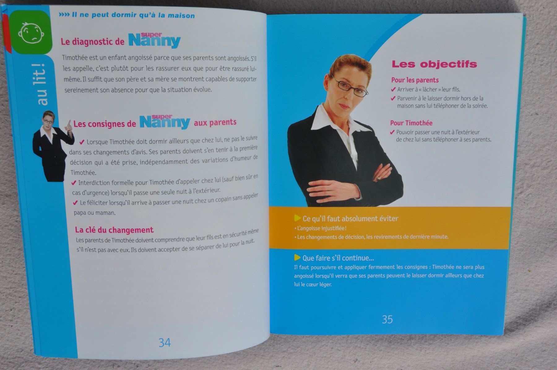 Libri: Super Nanny - tous les bons conseils de Cathy – Usato da Fully venduto da Minouchka 1