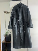fake leather coat